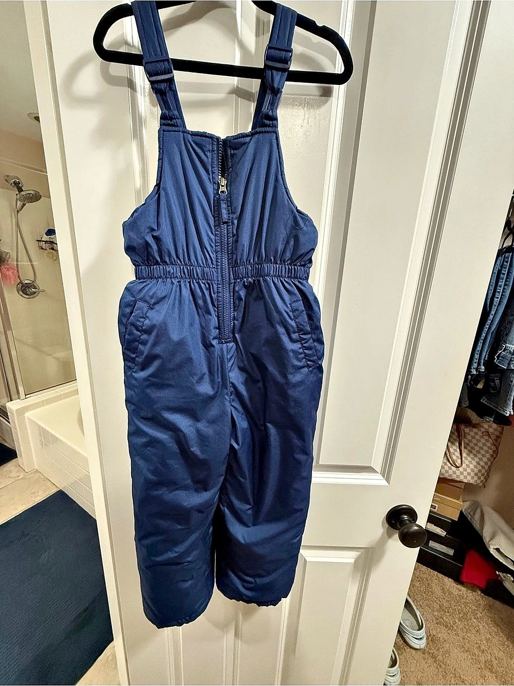 Xtreme Kids Snow Bib Overalls in Blue Size 6 Like New